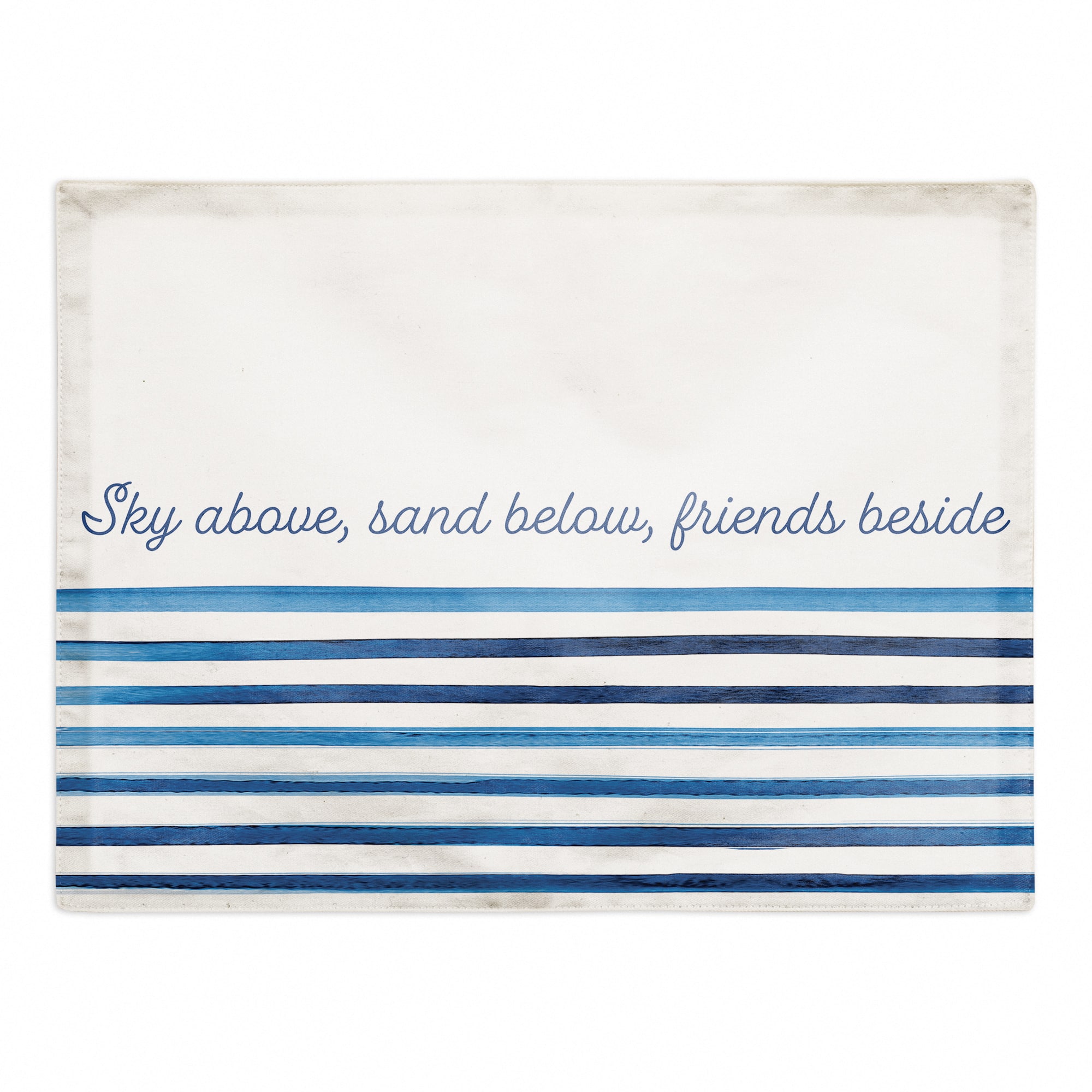 Sky Above Sand Below Cotton Twill Placemat